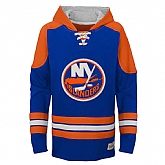 New York Islanders Blue Classic Men's Customized All Stitched Hooded Sweatshirt,baseball caps,new era cap wholesale,wholesale hats